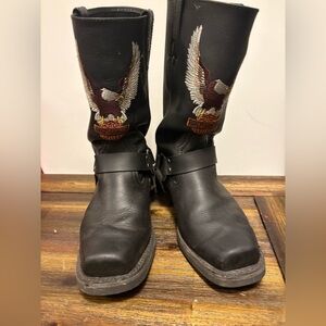 Harley Davidson, motorcycle boots